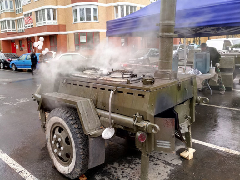 как приготовить кашу в военно-полевой кухне
