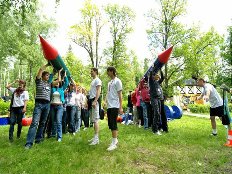 Ракета для веселых стартов